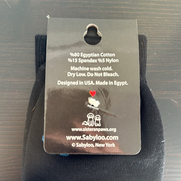 Sabyloo Basenji Sock US Sock Size 10-13 - Picture 4 of 4